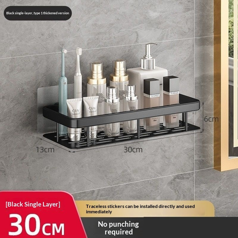 No-drill Wall-mounted Shelf For Bathrooms & Toilets