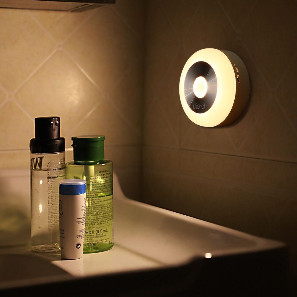 LED Human Body Sensor Night Light – Touch & Motion Activated