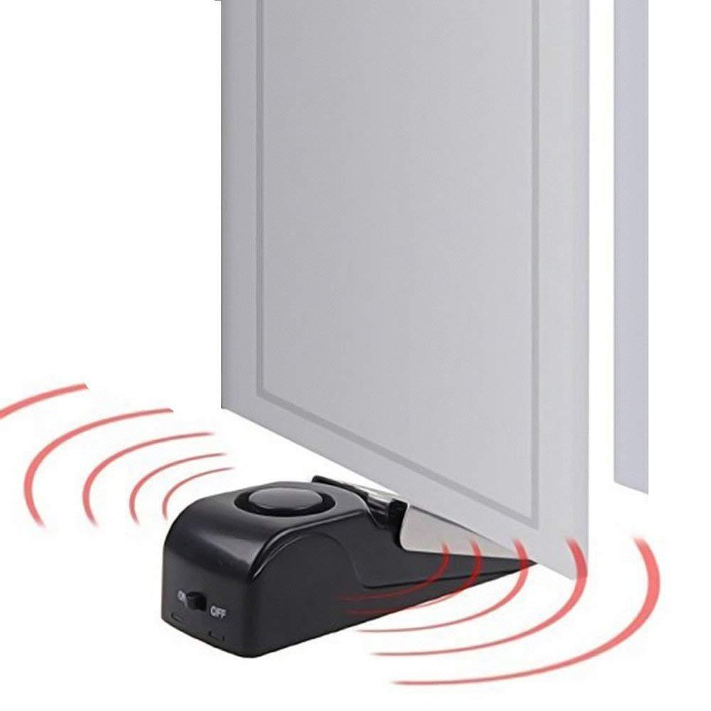 Portable Wedge Door Stop Alarm – Loud Intruder Alert for Home & Travel