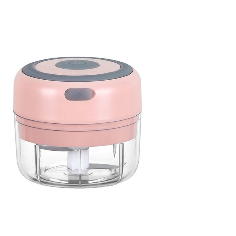 Mini Electric Garlic Chopper – USB Rechargeable Kitchen Crusher