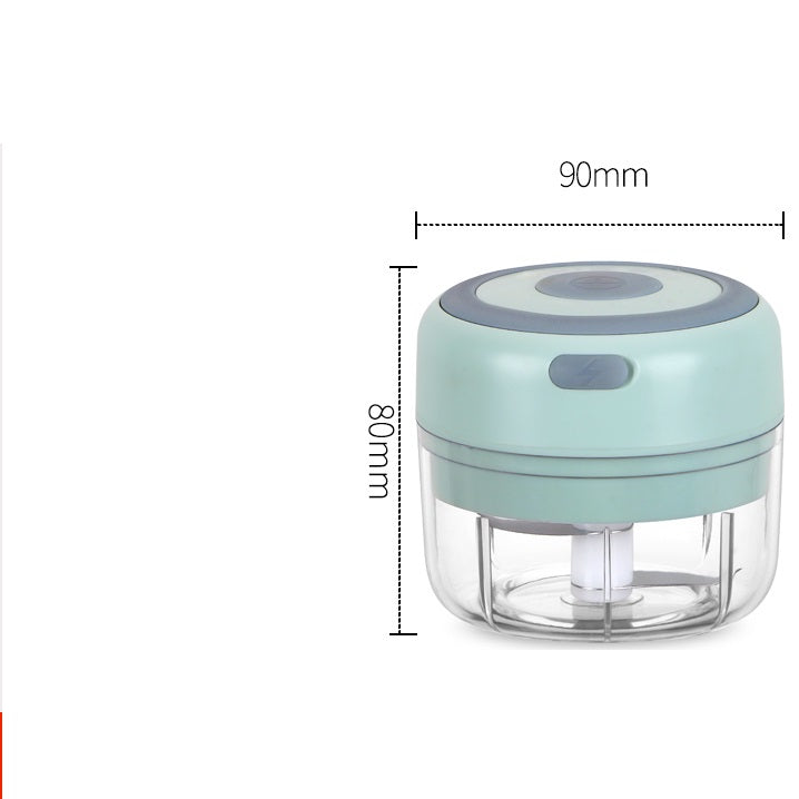 Mini Electric Garlic Chopper – USB Rechargeable Kitchen Crusher