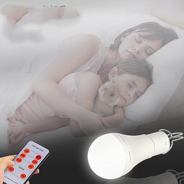 Solar Rechargeable Smart LED Emergency Camping Light (With Remote)