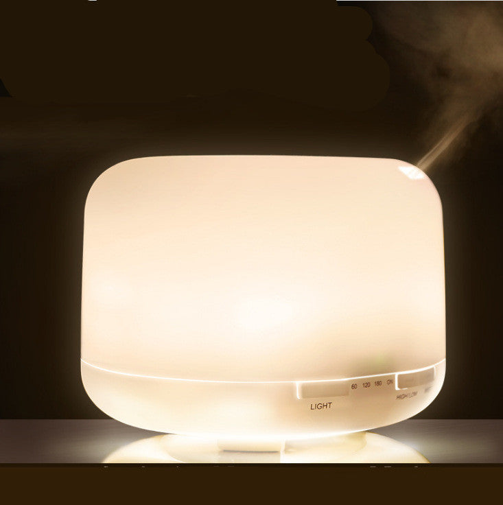 500ml Aroma Diffuser Lamp – Essential Oil Fragrance Humidifier with Timer & Remote Control