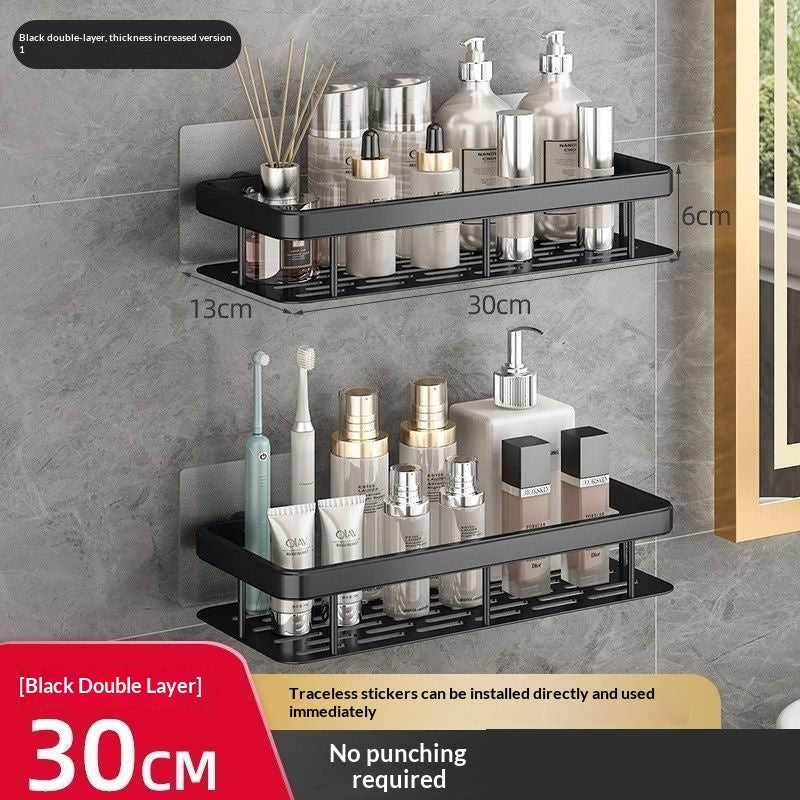 No-drill Wall-mounted Shelf For Bathrooms & Toilets