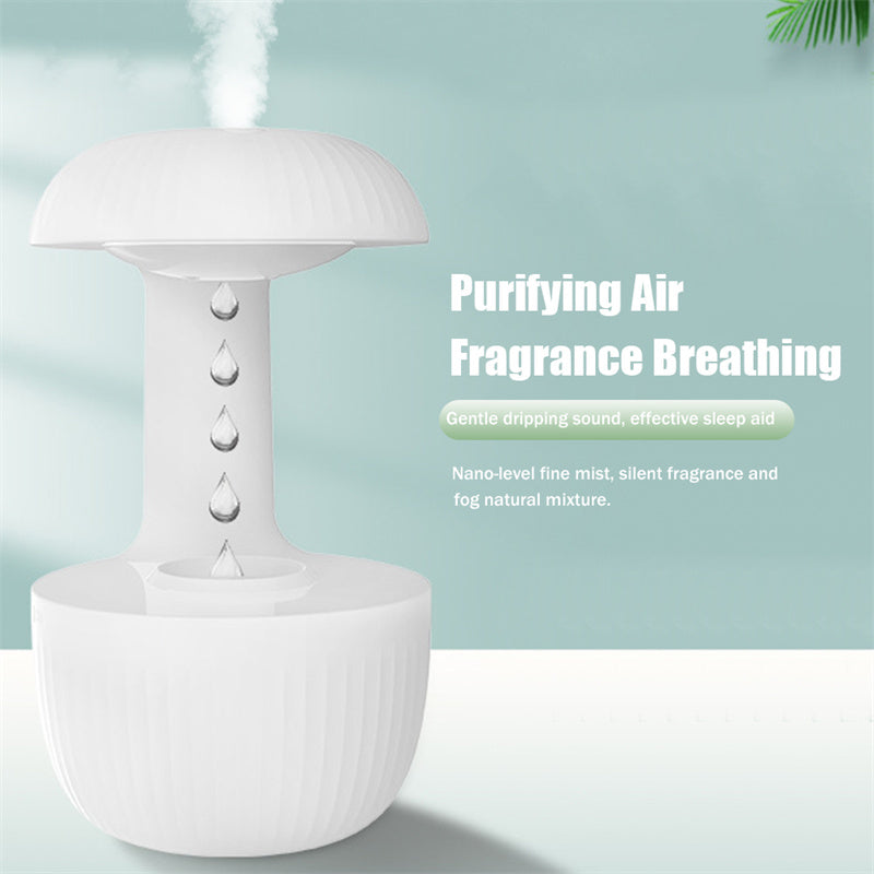 Anti-Gravity Air Humidifier – Mute Countercurrent Humidifier, Levitating Water Drops, Cool Mist Fogger, Relieve Fatigue