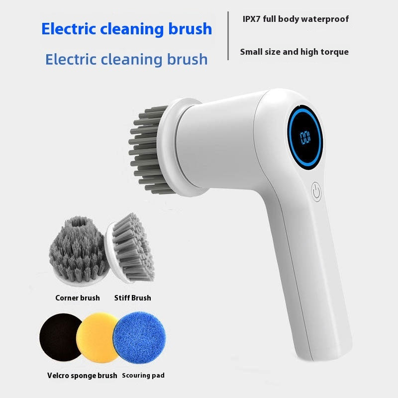 Electric Cleaning Brush – Multi-Functional Cordless Handheld Scrubber