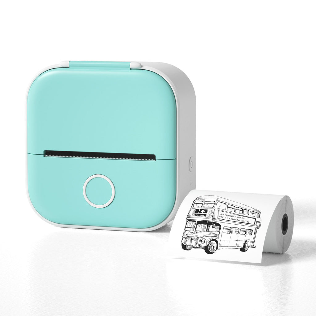 SavvyNest & Co™ Portable Mini Bluetooth Thermal Printer (Inkless)