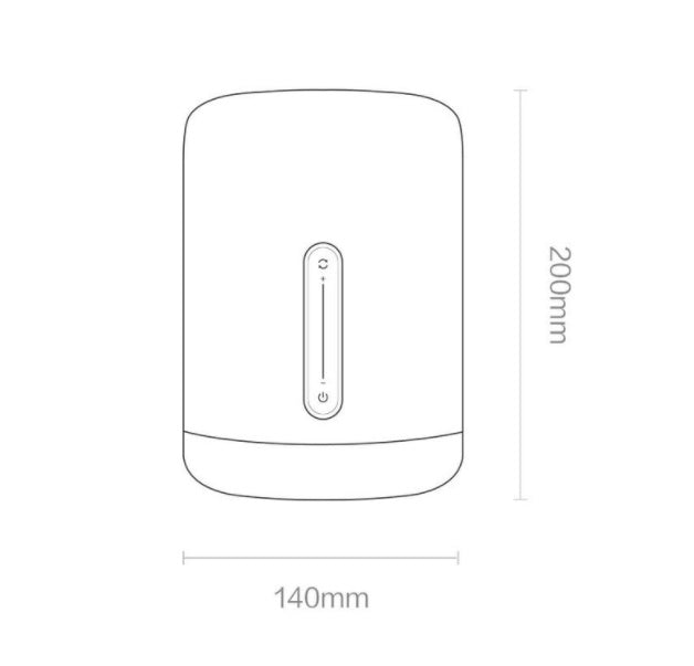 Mi Mijia Bedside Lamp 2 – Smart Wi-Fi & Bluetooth Desk Lamp with App & Voice Control