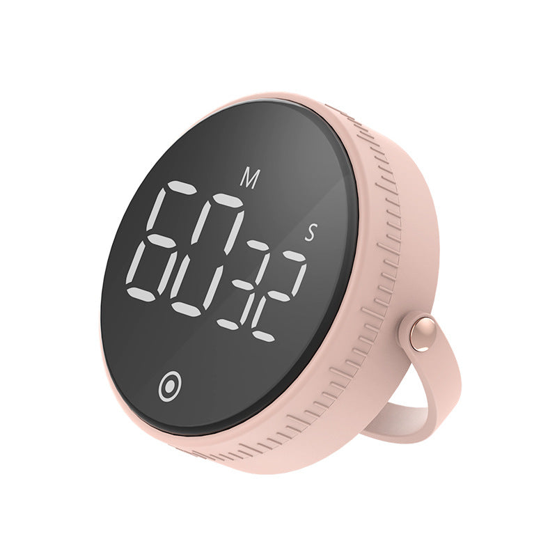 Kitchen Digital Timer – Silent Rotary Adjustable Countdown