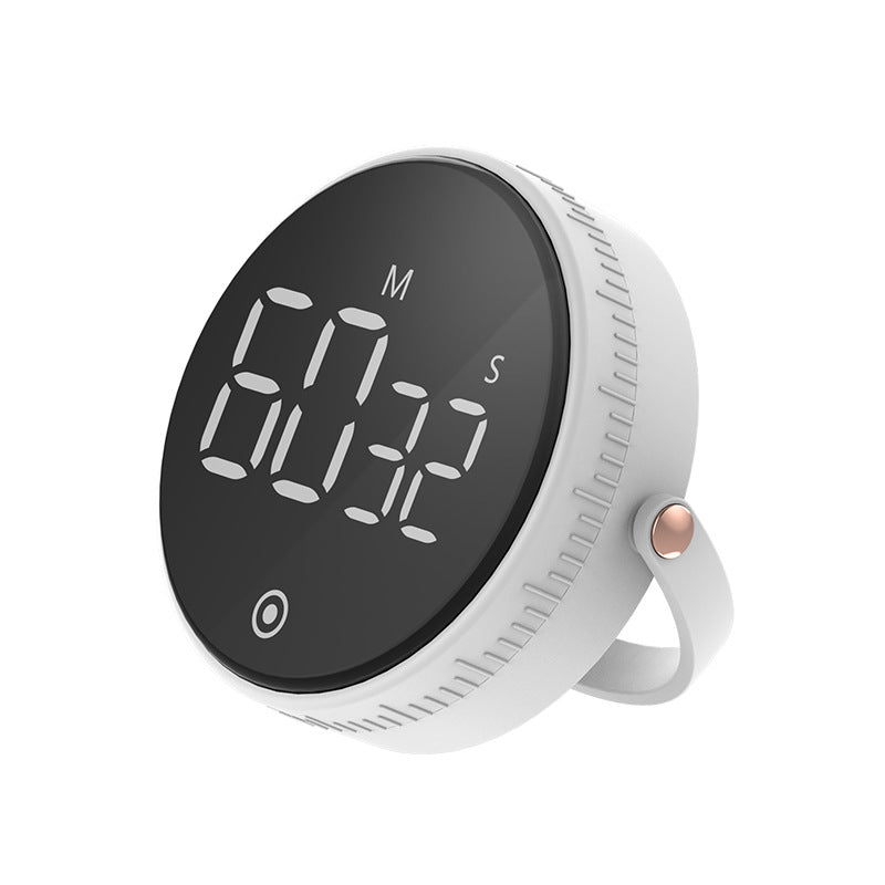 Kitchen Digital Timer – Silent Rotary Adjustable Countdown