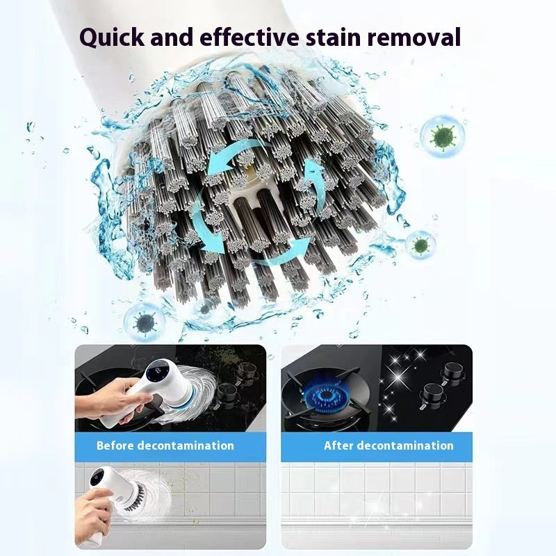 Electric Cleaning Brush – Multi-Functional Cordless Handheld Scrubber