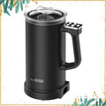 Hot & Cold Electric Milk Frother – 600ml Cappuccino & Latte Coffee Latte Maker