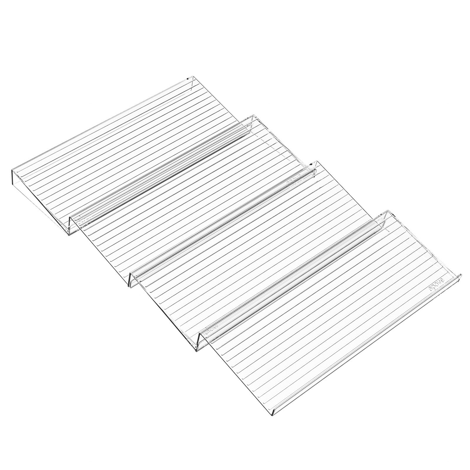 Kitchen Acrylic Spice Display Storage Rack – Punch-Free, Modern Design