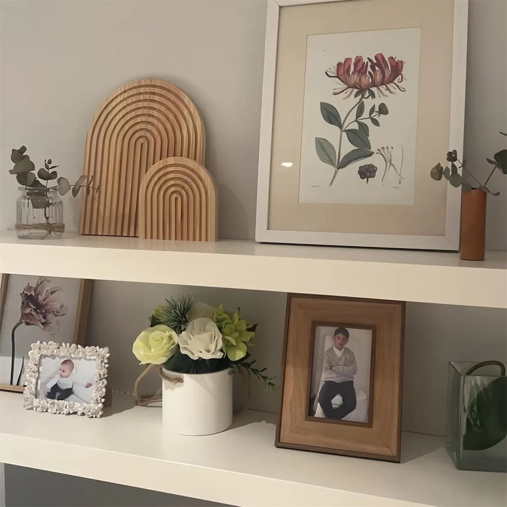 Wave Arch Wooden Serving & Styling Board – Boho Kitchen Decor
