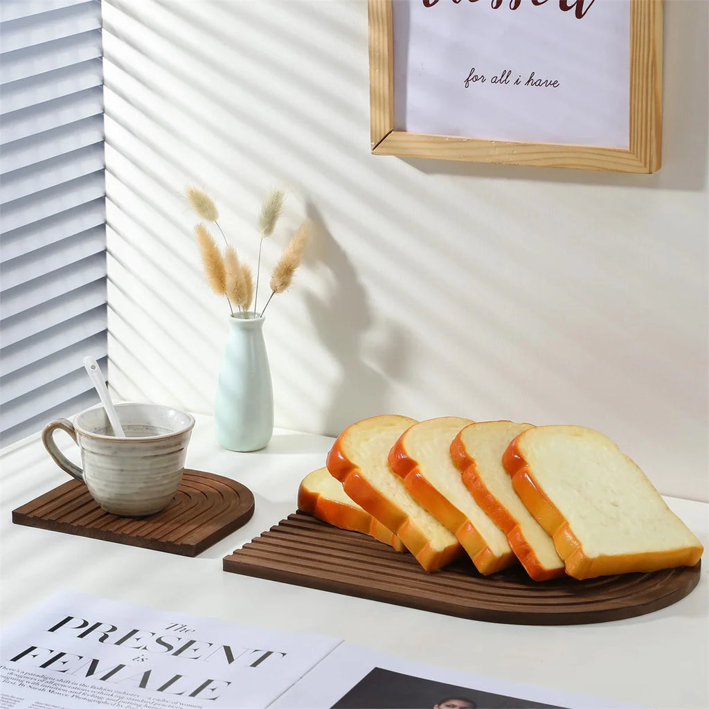 Wave Arch Wooden Serving & Styling Board – Boho Kitchen Decor