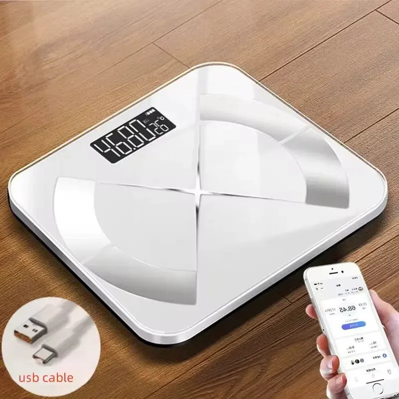 Smart Bluetooth Body Fat Scale – Track Weight, Body Fat & Health Metrics