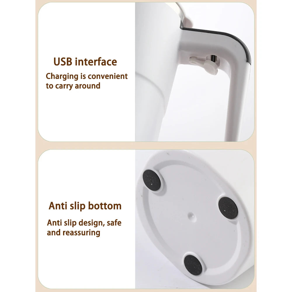 Automatic Self-Stirring Ceramic Coffee Mug – Rechargeable Magnetic Mixing Cup 380ML