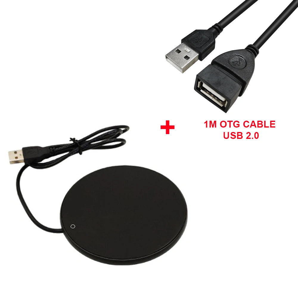 Electric Coffee Mug Warmer – Temperature Control Heating Pad for Home & Office