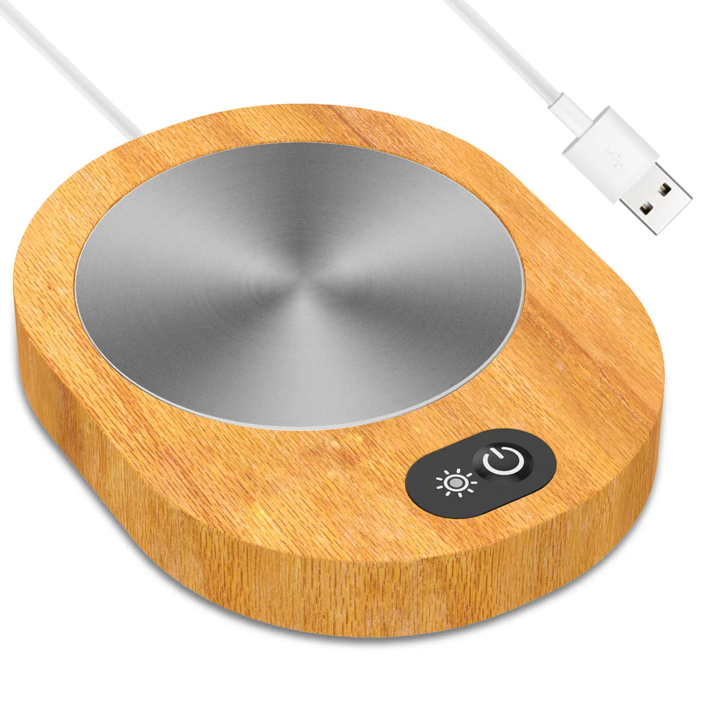 Electric USB Mug Warmer – Constant Temperature Coffee Cup Heater for Home & Office