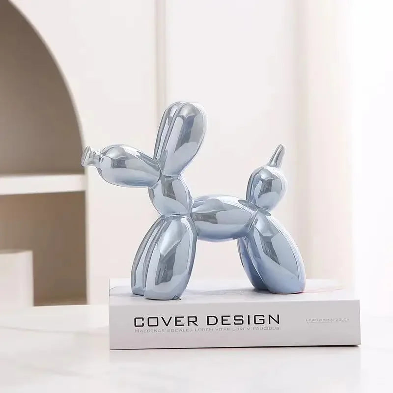 Modern Balloon Dog Sculpture – Minimalist Statement Decor (11cm)