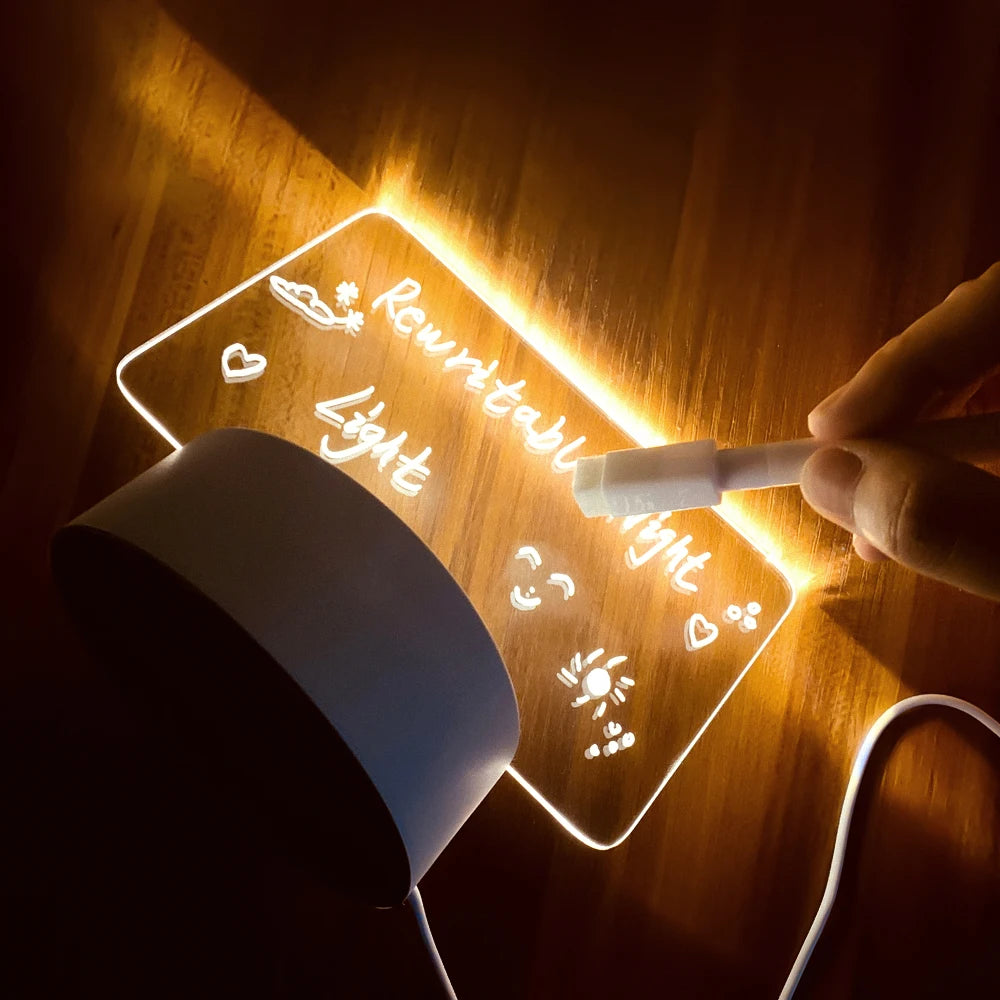 DIY LED Message Board Night Light (USB Powered, 5V)