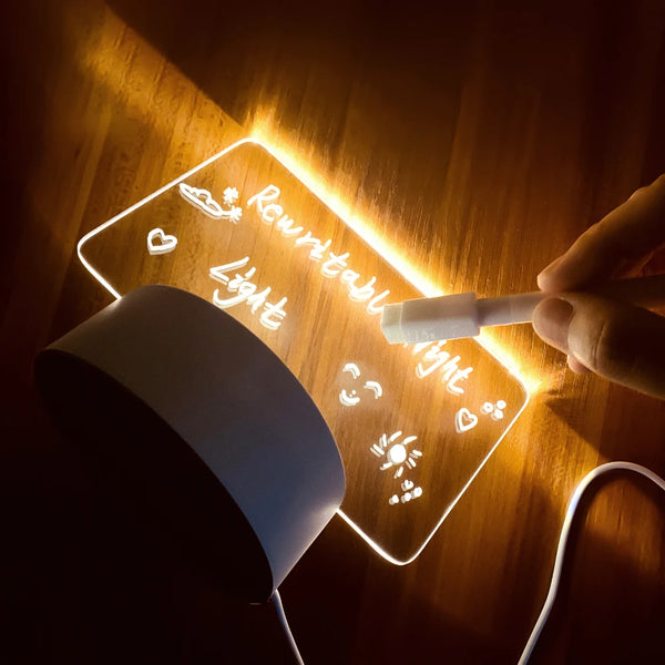DIY LED Message Board Night Light (USB Powered, 5V)
