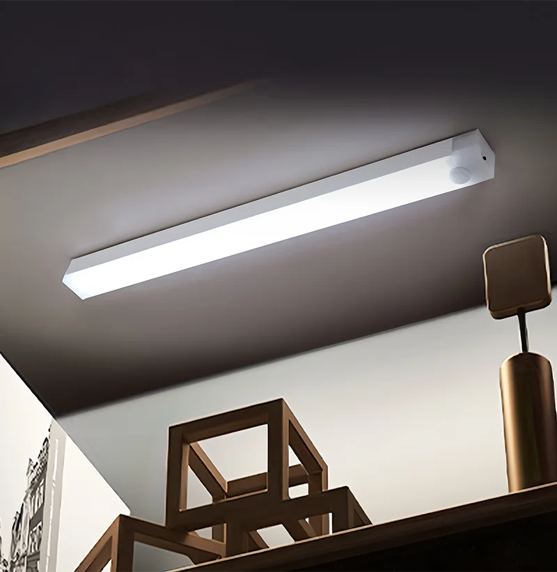 Wireless Motion Sensor LED Light – Rechargeable Magnetic Cabinet & Stair Light (Dimmable)
