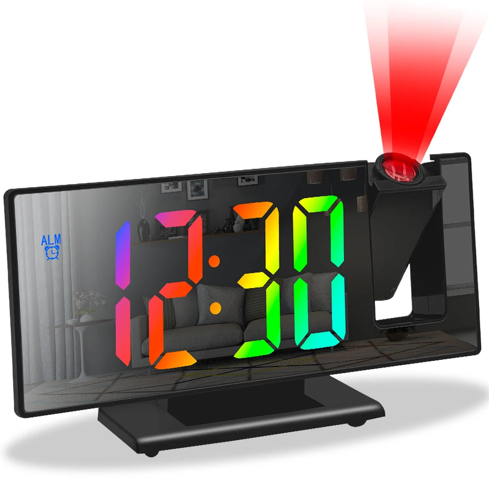 CeilingGlow™ Projection Alarm Clock