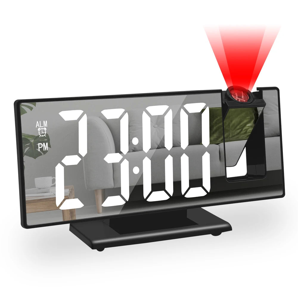CeilingGlow™ Projection Alarm Clock
