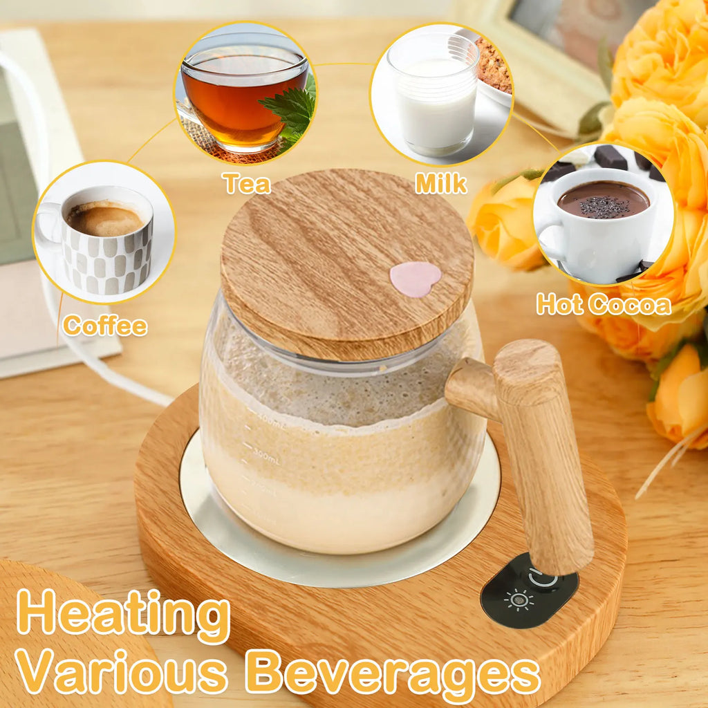 Electric USB Mug Warmer – Constant Temperature Coffee Cup Heater for Home & Office