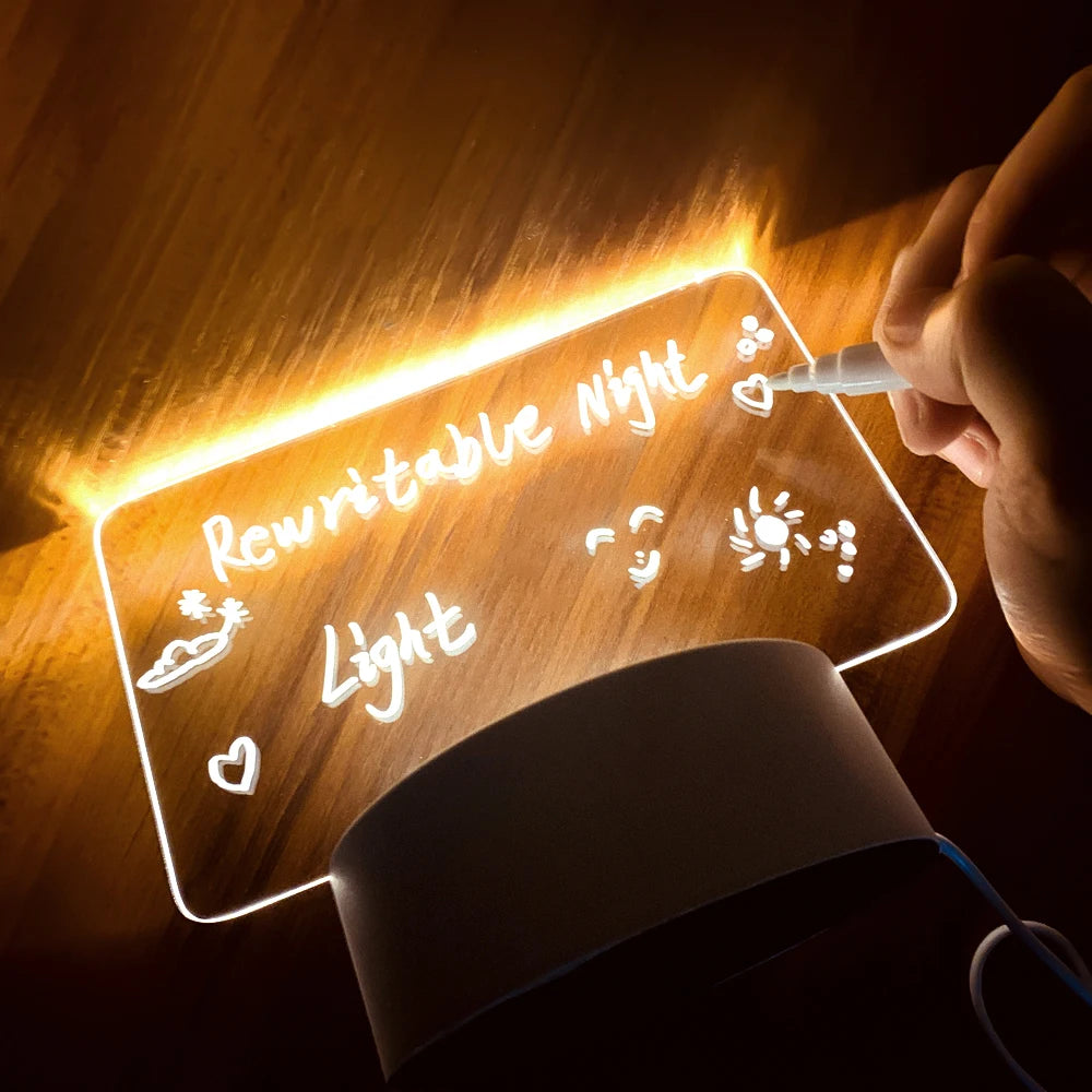 DIY LED Message Board Night Light (USB Powered, 5V)