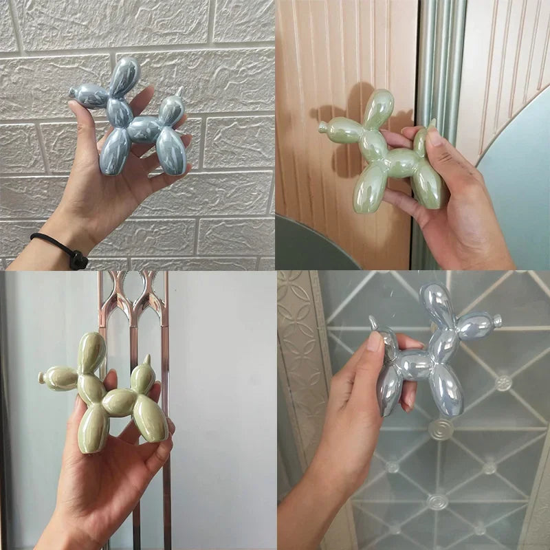 Modern Balloon Dog Sculpture – Minimalist Statement Decor (11cm)