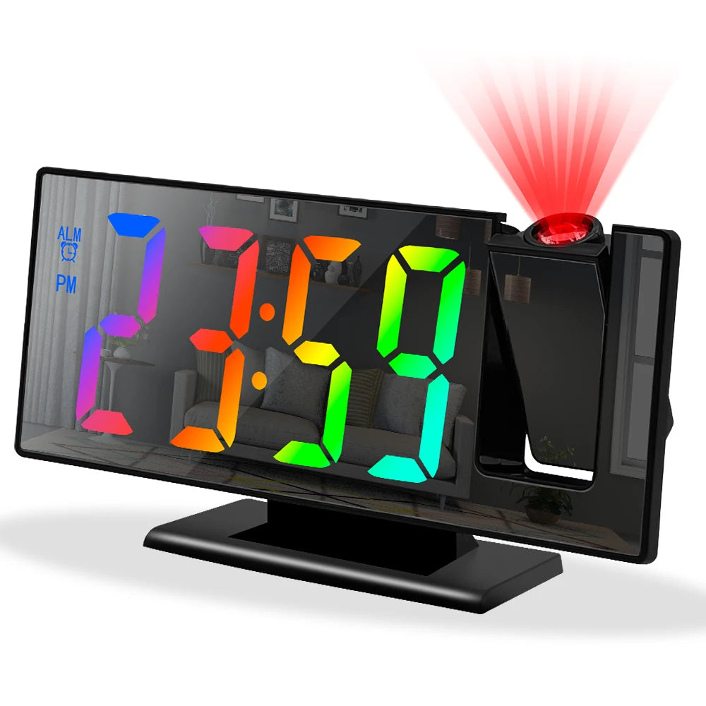 CeilingGlow™ Projection Alarm Clock
