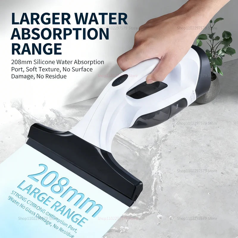 Cordless Handheld Electric Window Cleaner – Multifunctional USB Portable Glass Cleaning Tool Kit
