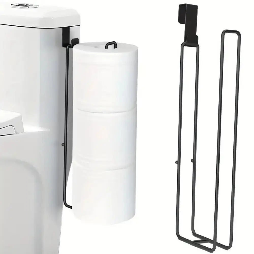 No-Drill Metal Paper Towel & Tissue Holder