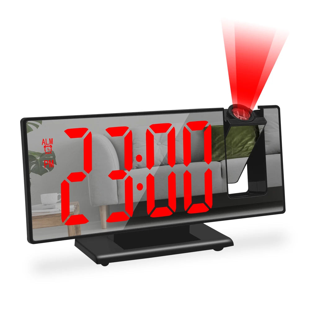 CeilingGlow™ Projection Alarm Clock