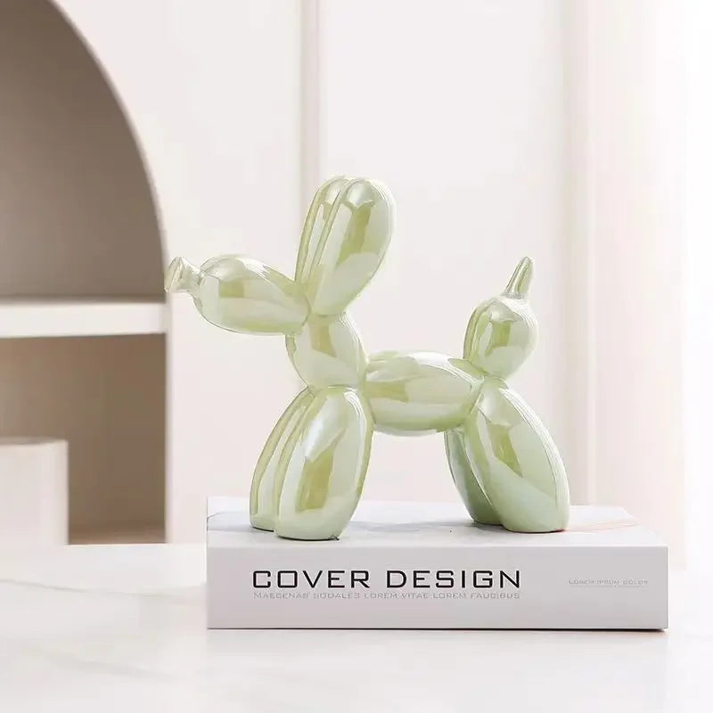 Modern Balloon Dog Sculpture – Minimalist Statement Decor (11cm)