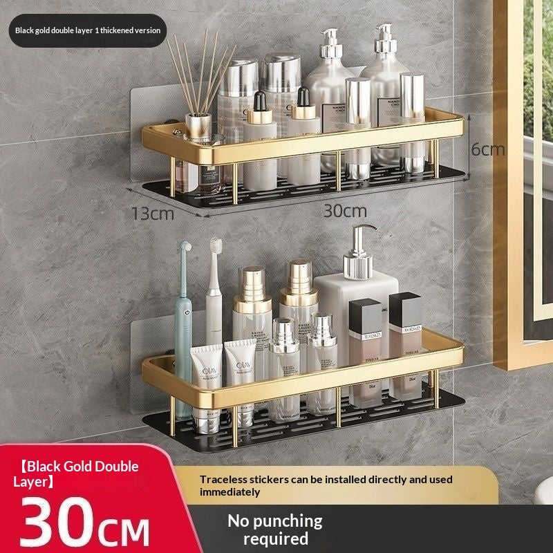 No-drill Wall-mounted Shelf For Bathrooms & Toilets