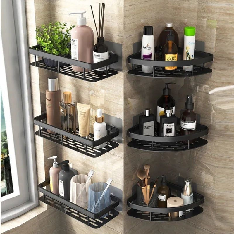 No-drill Wall-mounted Shelf For Bathrooms & Toilets