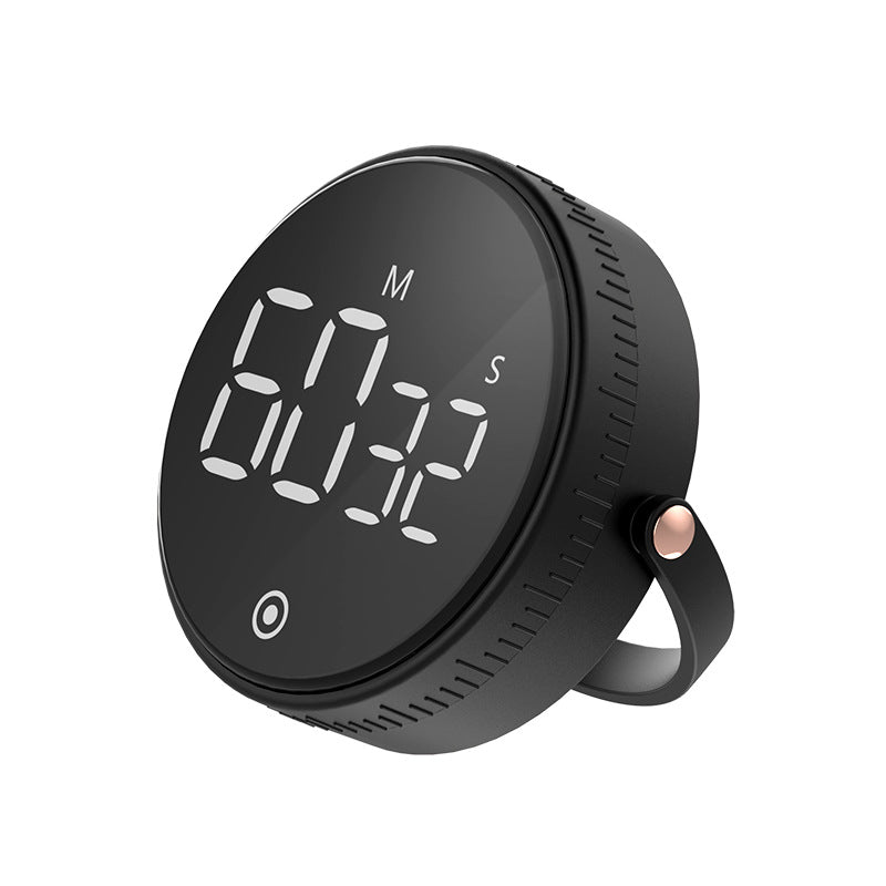 Kitchen Digital Timer – Silent Rotary Adjustable Countdown