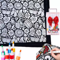 Reusable Washable Colouring Blanket – Creative Activity Throw (150×115cm)