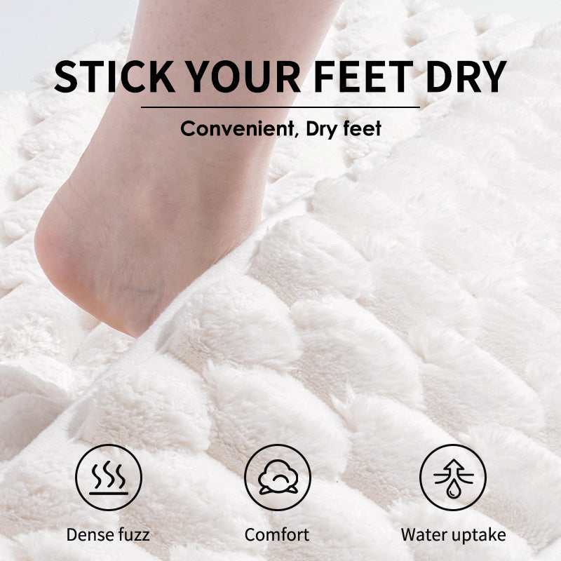 Memory Foam Bathroom Mat Bathroom Absorbent