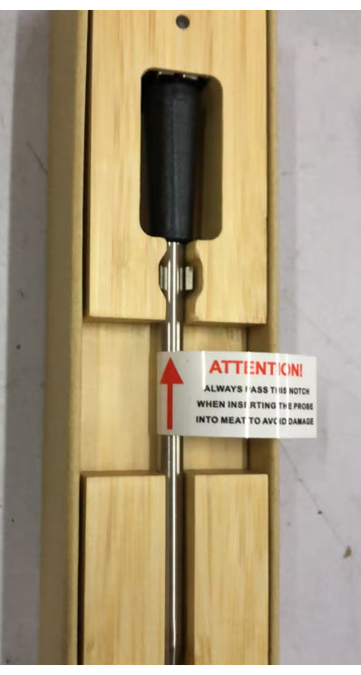 Smart Wireless Bluetooth Barbecue Thermometer – Precision Food Temperature Monitor