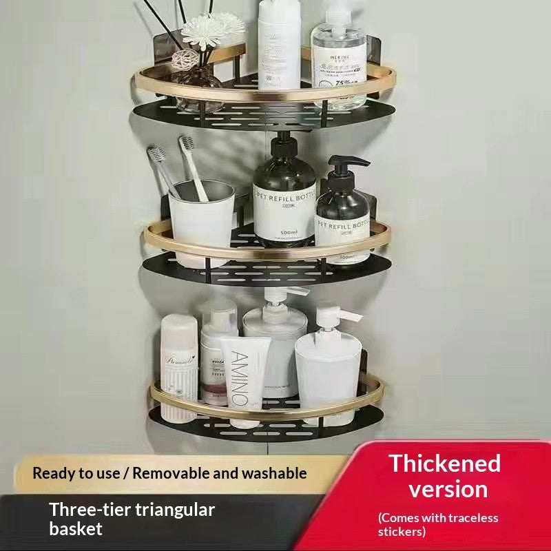 No-drill Wall-mounted Shelf For Bathrooms & Toilets